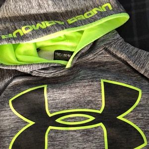 Boys Under Armour hooded sweatshirt